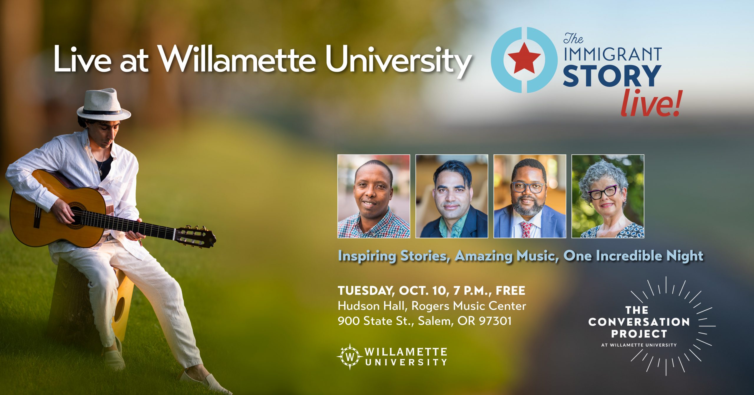 The Immigrant Story Live @ Willamette University